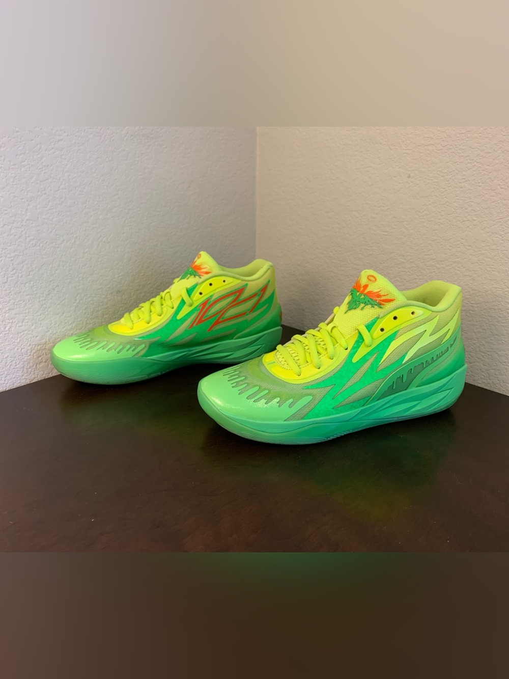 Puma MB.02 x Nickelodeon Slime Fluro Green Lime Squeeze Mens 11